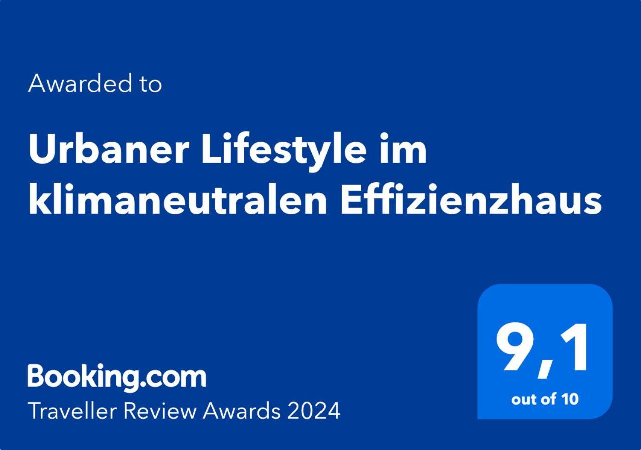함브루크 Urbaner Lifestyle Im Klimaneutralen Effizienzhaus 아파트 외부 사진