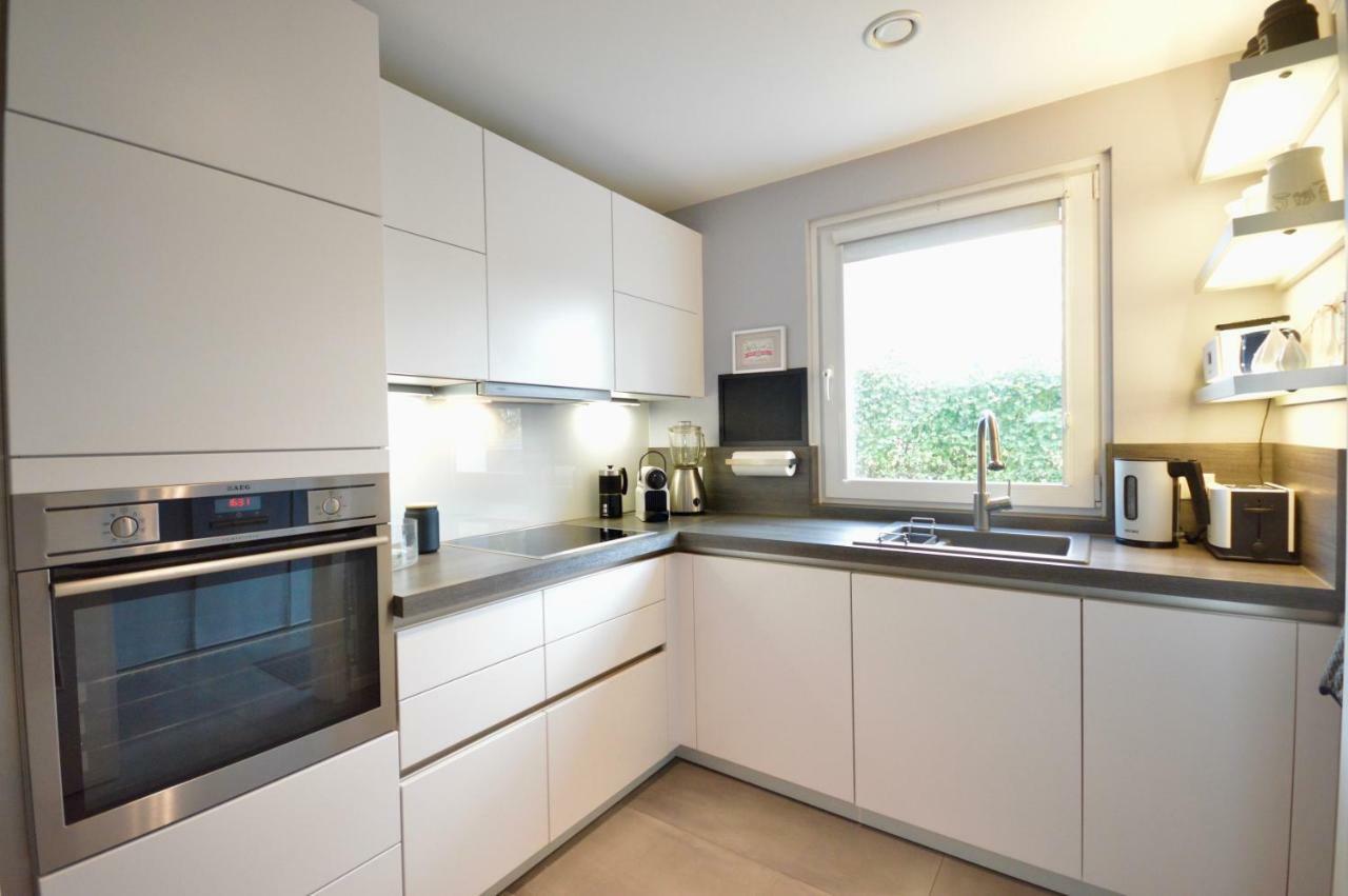 함브루크 Urbaner Lifestyle Im Klimaneutralen Effizienzhaus 아파트 외부 사진