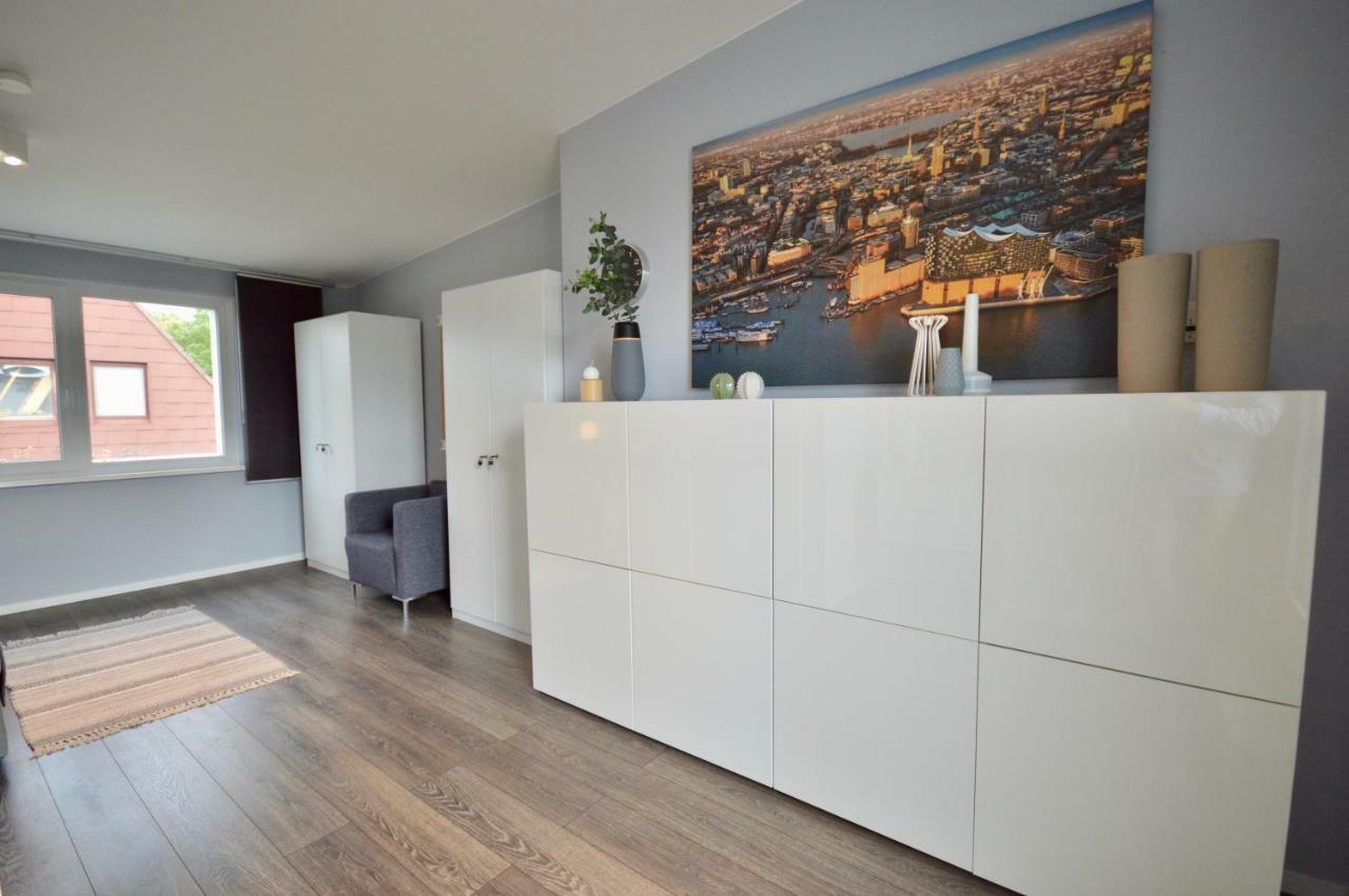 함브루크 Urbaner Lifestyle Im Klimaneutralen Effizienzhaus 아파트 외부 사진